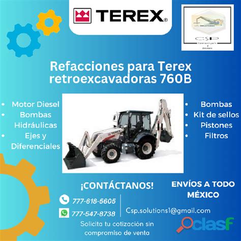 Renta De Retroexcavadora Terex Con Extension En Tijuana Clasf Servicios