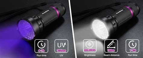 Everbrite In Uv Light Black Light White Light Torches Battery