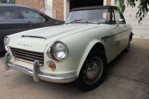 1967 Datsun 1600 Roadster With Catalina Hard Top Project For Sale