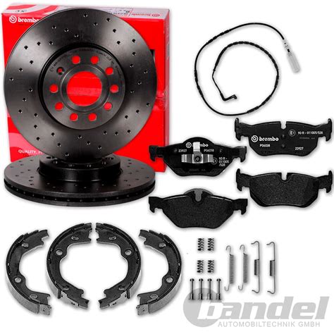 brembo SPORT BREMSSCHEIBEN 300mm BELÄGE HINTEN passend für BMW X1 E84