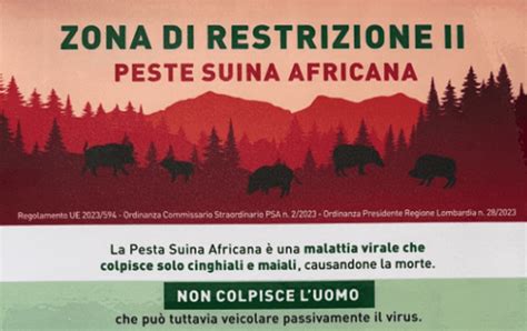 Zona Di Restrizione Peste Suina Africana Comune Di Binasco