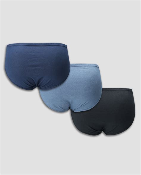 Riachuelo Kit Cueca Slip Pe As Azul Pool By Riachuelo