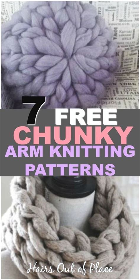 7 Free Chunky Knitting Patterns That Are Great Arm Knitting Projects