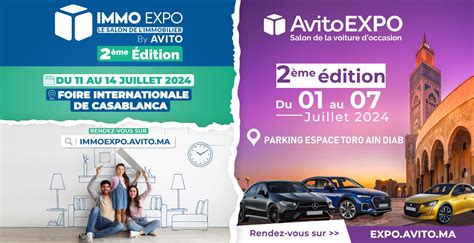 Les Salons Avito Expo Et Immo Expo By Avito Reviennent En Force En