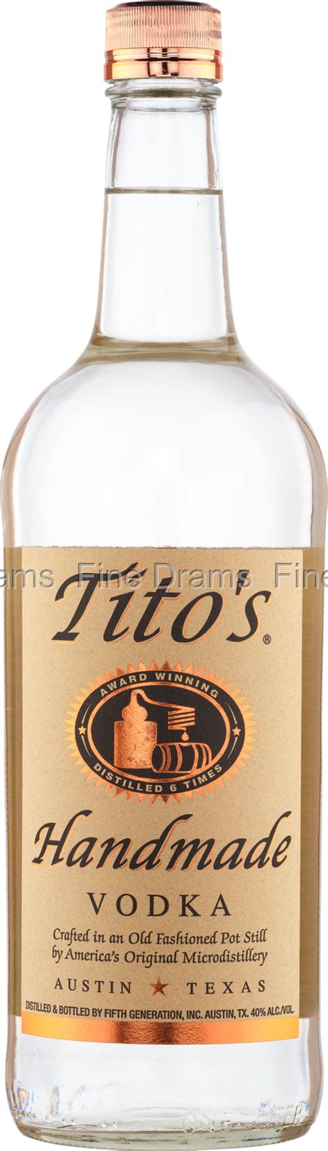 Tito's Handmade Vodka (1 Liter)