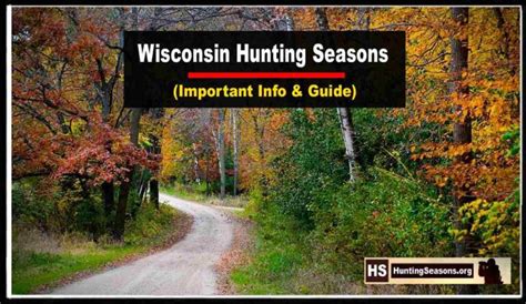 Wisconsin Hunting Seasons New Regulations Dates