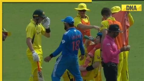 IND Vs AUS 3rd ODI Virat Kohli S Hilarious Act To Tease Marnus