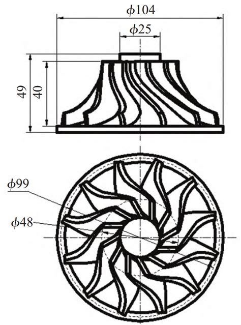 Investment Casting Impeller Structure ZHY Casting