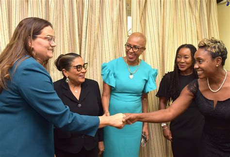 PHOTOS: Cayman Islands’ House of Parliament Speaker meets with female ...