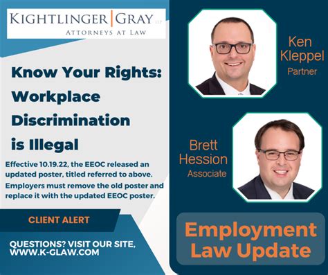 EEOC Poster Update - Kightlinger and Gray LLP