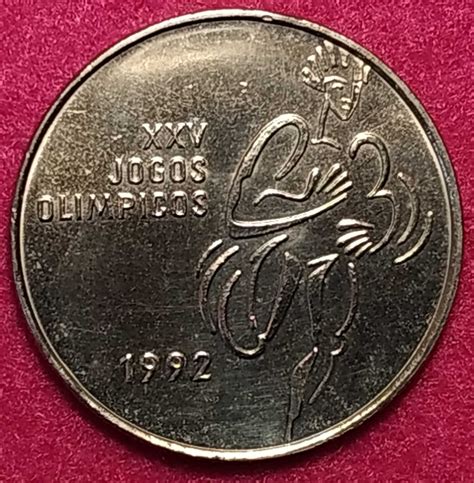 Portugal Moeda De 200 Escudos De 1992 Barcelona 92 Desporto