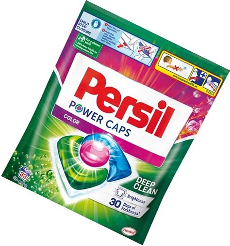 Kapsu Ki Do Prania Koloru Szt Persil Power Caps Allegro Pl