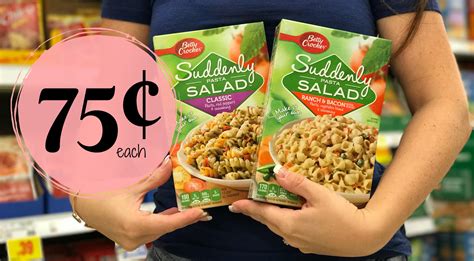 Grab Betty Crocker Suddenly Salad Products For Only 075 Each At Kroger Kroger Krazy