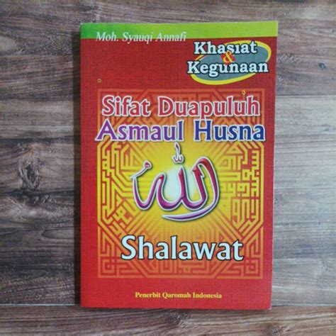 Jual Khasiat Dan Kegunaan Sifat Dua Puluh Asmaul Husna Shopee Indonesia