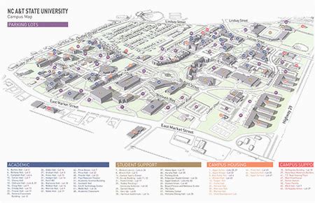 NC State Campus Map