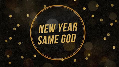 New Year S Eve Sermon Youtube