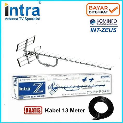 Jual Antena Tv Outdoor Digital Intra Int Zeus Cocok Untuk Stb Set Top