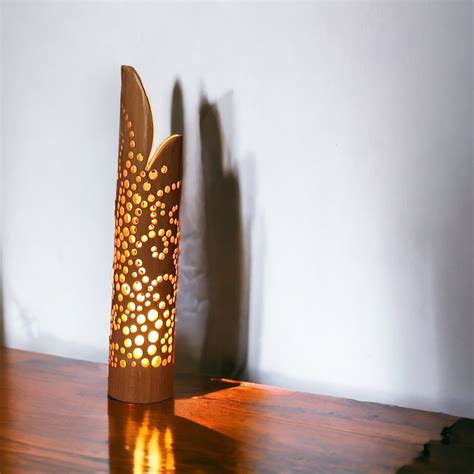 Bamboo Lamps Bedroom Lamps Desk Lamps Ambient - Etsy