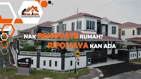 BINA RUMAH ATAS TANAH SENDIRI PROJEK RENOVATION RUMAH 2 TINGKAT YouTube