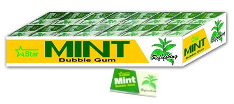 Mint Bubble Gumpakistan Star Food Price Supplier 21food