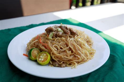 Pancit Noodles stock photo. Image of horderves, edible - 99520464