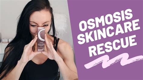 Osmosis Skincare Rescue Epidermal Repair Serum Review Youtube