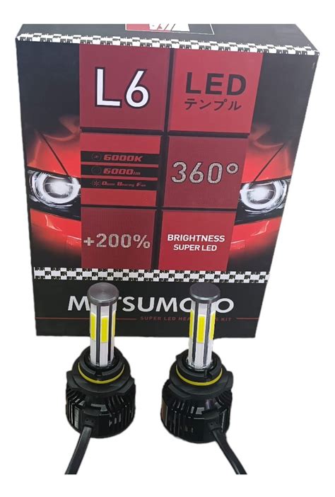 Set Ampolleta Turbo Led Hb L Menes L Caras Mv