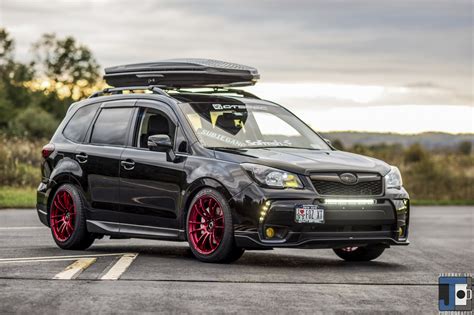 Artstation Tuned Subaru Forester Sj With Widebody Kit Fenderist