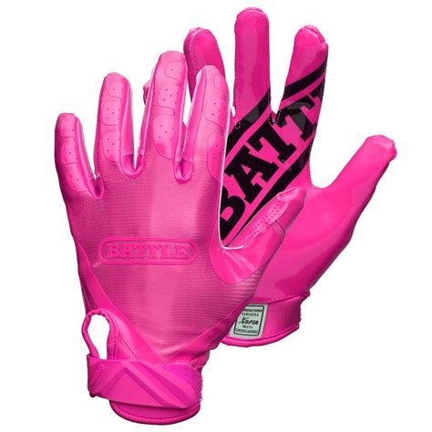 Battle DoubleThreat Football Receiver Gloves - MULTIPLE COLOR OPTIONS ...