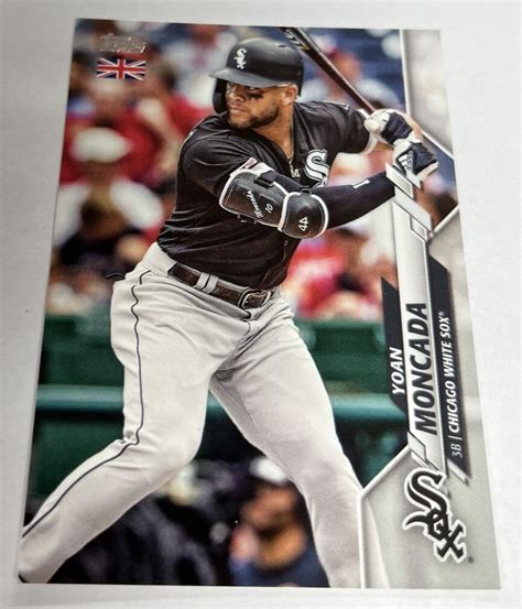 2020 Topps Baseball Uk Edition 79 Yoan Moncada Chicago White Sox Ebay