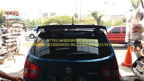 Jual REAR SPOILER SUZUKI IGNIS MUGEN PLASTIK ABS Di Lapak JAYA MANDIRI