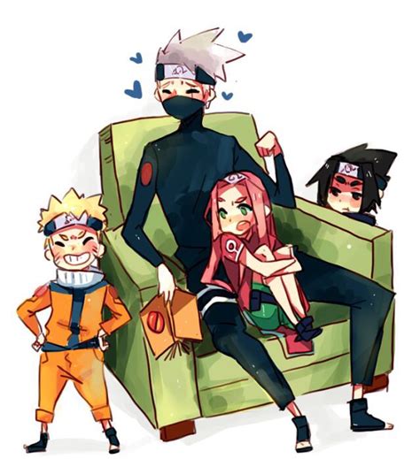 Team 7 Naruto Shippuden Anime Naruto Sasuke Sakura Anime Naruto