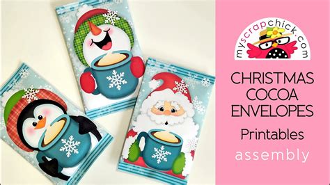 Christmas Cocoa Printable Envelopes Youtube