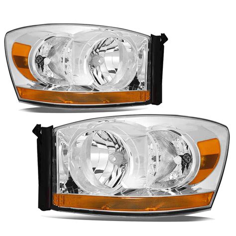 Jsboyat Anti Fogging Headlight Assembly Replacement For Dodge