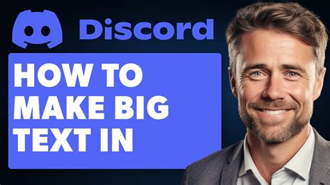 How To Make Big Text In Discord Full Guide Youtube