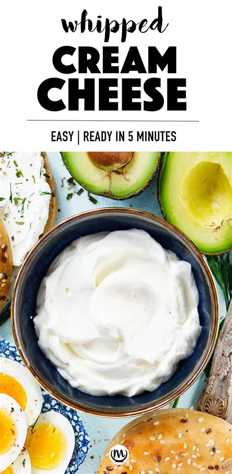 Whipped Cream Cheese Ready In Mins The Clever Meal