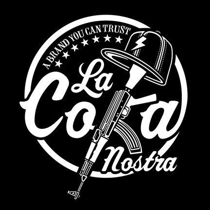 La Coka Nostra | Lettering design, Dragon tattoo designs, Trill art