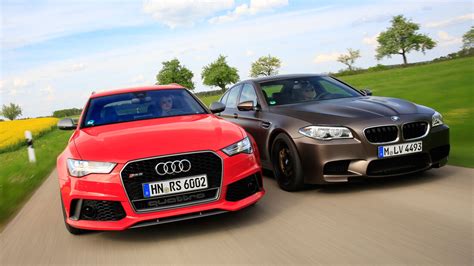 Audi Rs 6 Avant Performance Vs Bmw M5 Competition Im Test Auto Motor