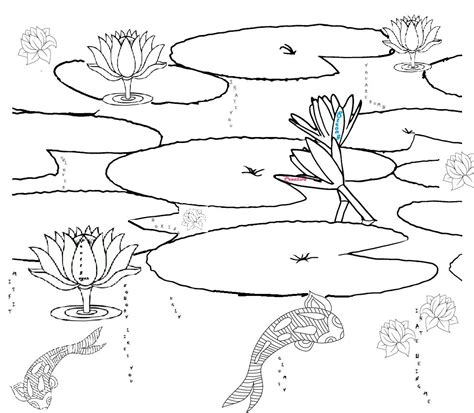 Pond Coloring Pages At Free Printable Colorings