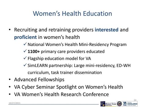 Ppt Comprehensive Primary Care For Women Veterans Powerpoint