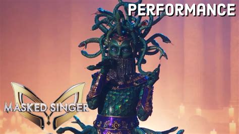 Medusa Sings “happier Than Ever” By Billie Eilish The Masked Singer Season 9 Youtube