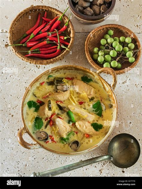 Tom Kha Gai Thail Ndische Kokos Huhn Suppe Thailand Essen