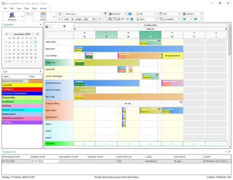 Manage Shift Schedule Weekly Or Monthly Planning PlanningPME