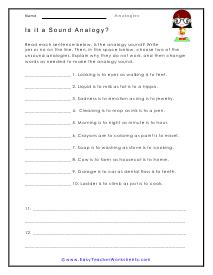 Free Printable Picture Analogy Worksheets Logical Reasoning