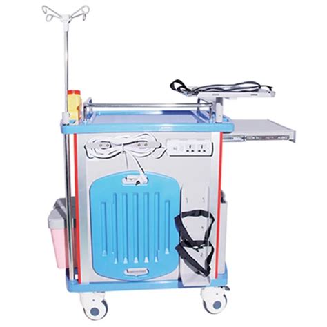 Manual Medical Deliver Trolley Cart Medica Nursing Care Hospital