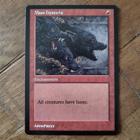 Mass Hysteria A Mtg Abyss Proxy Shop Enhance Your Commander And