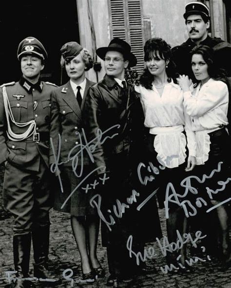 Allo Allo Cast Signed Photo