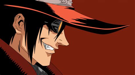 Alucard Wallpaper 4k Hellsing Brown Background 5k