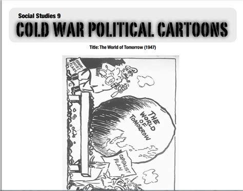 Heating up the cold war political cartoon why is the cold war called ...