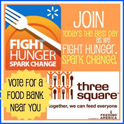 Fight Hunger Spark Change Walmart Campaign Today S The Best Day